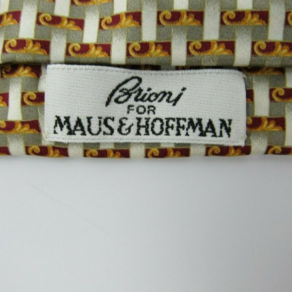 Brioni Maus & Hoffman Silk Tie - Picture 4 of 5